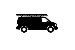 Drop Down Ladder Rack