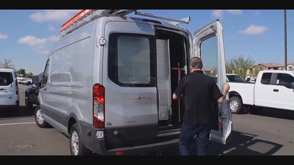 Drop Down Ladder Rack for Step Vans or Box Trucks | Supports 2 Ladders